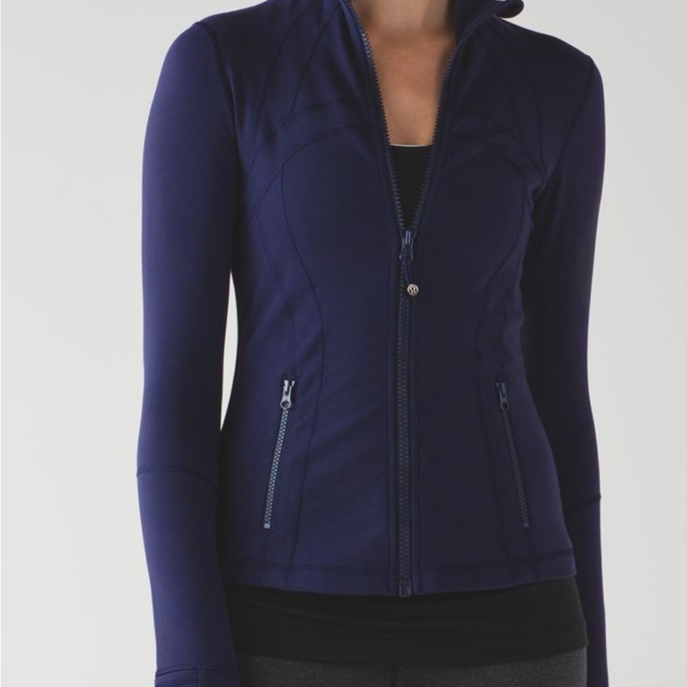 Lululemon Athletica Navy Blue Full-Zip Jacket